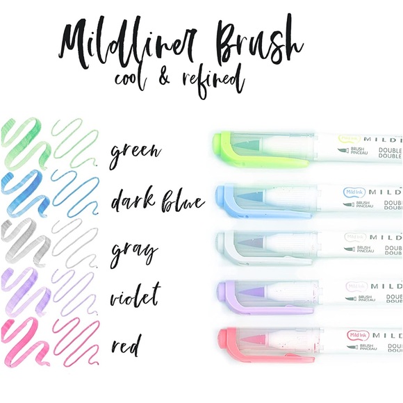 New Zebra Mildliner lot and postits tabs organizing office supplies markers pens - Picture 6 of 10